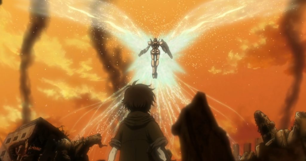 Why does Setsuna F. Seiei want to become a Gundam?